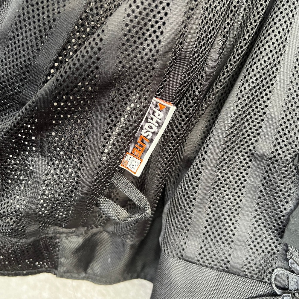 Fieldsheer Motorcycle Riding Jacket XL Black Mesh Padded Armor Real Gear Riders - Picture 8 of 11